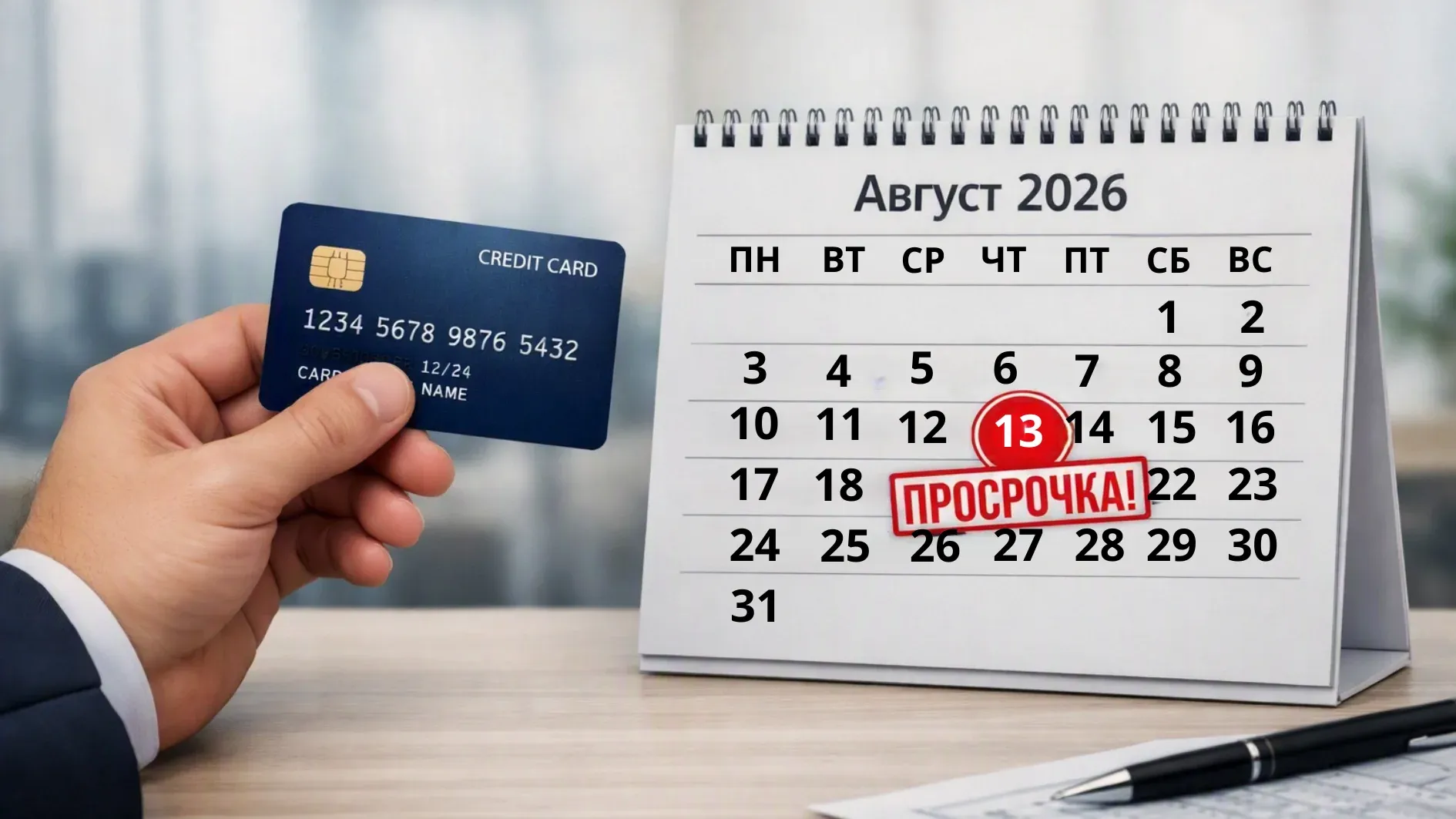 Порядок действий при просрочке